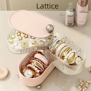 Mini Jewelry Storage Box Portable Home TravRing Organizer